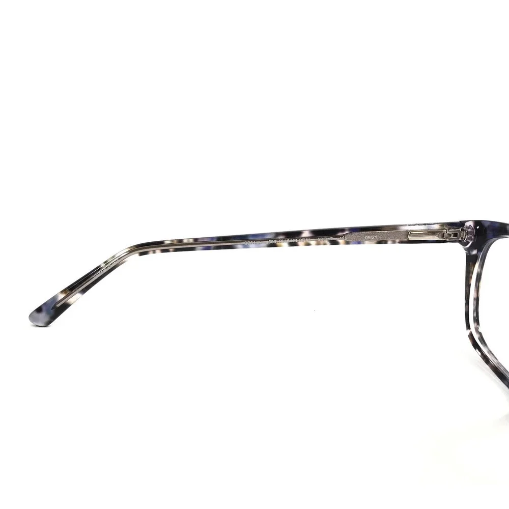 Bebe Eyeglasses Frames BB5145 500 PLUM FLORAL Blue Purple Cat Eye 53-17-135